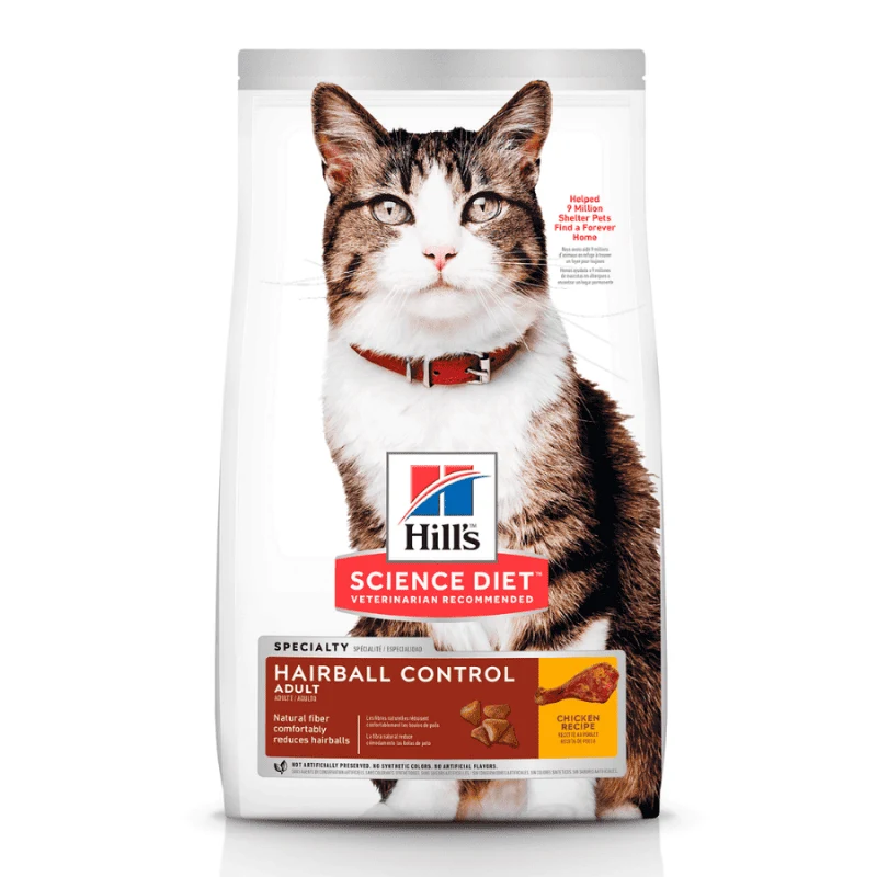Comida para gato Hills Hairball Adulto 3