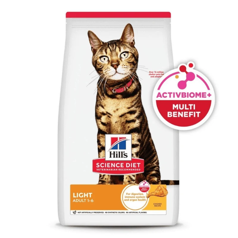 Concentrados para gatos: control de peso