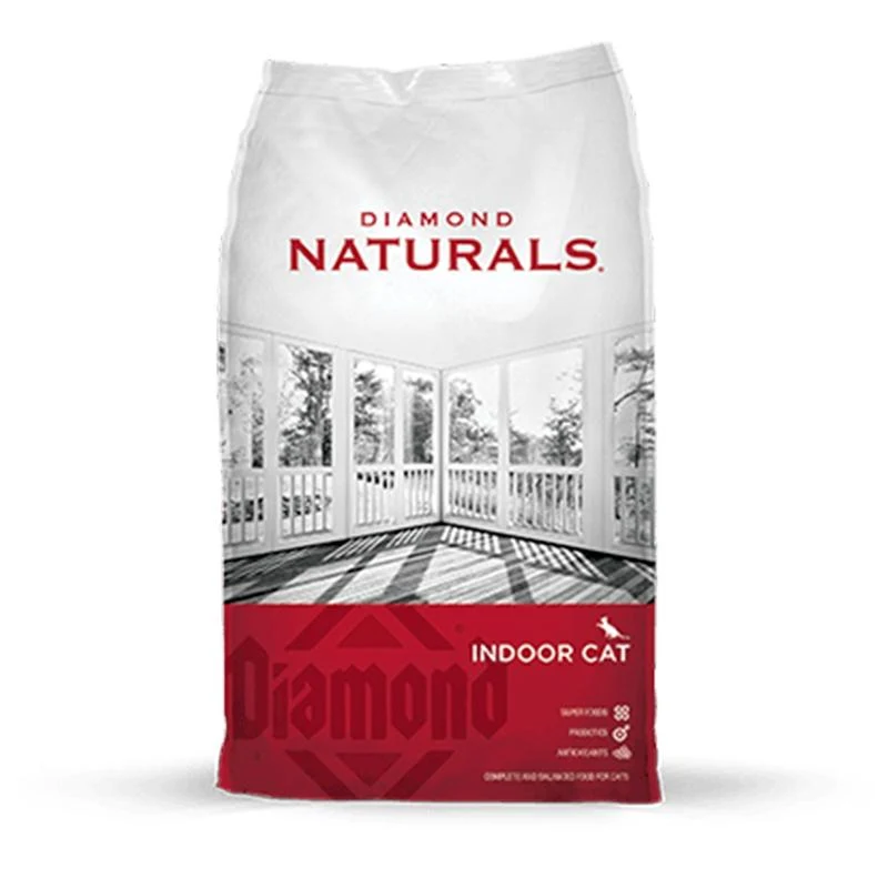 Diamond Indoor Cat Control Bola de Pelo Pollo y Arroz