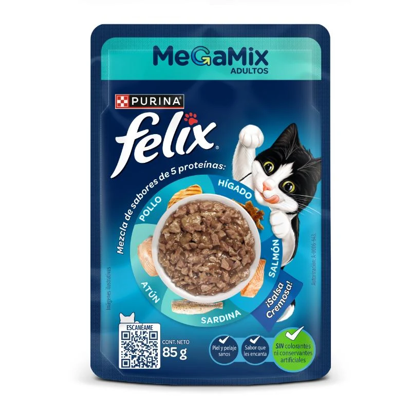 Felix Adulto Megamix Pouche