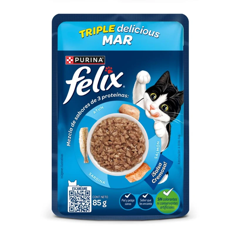 Felix Adulto Triple Delicious Mar