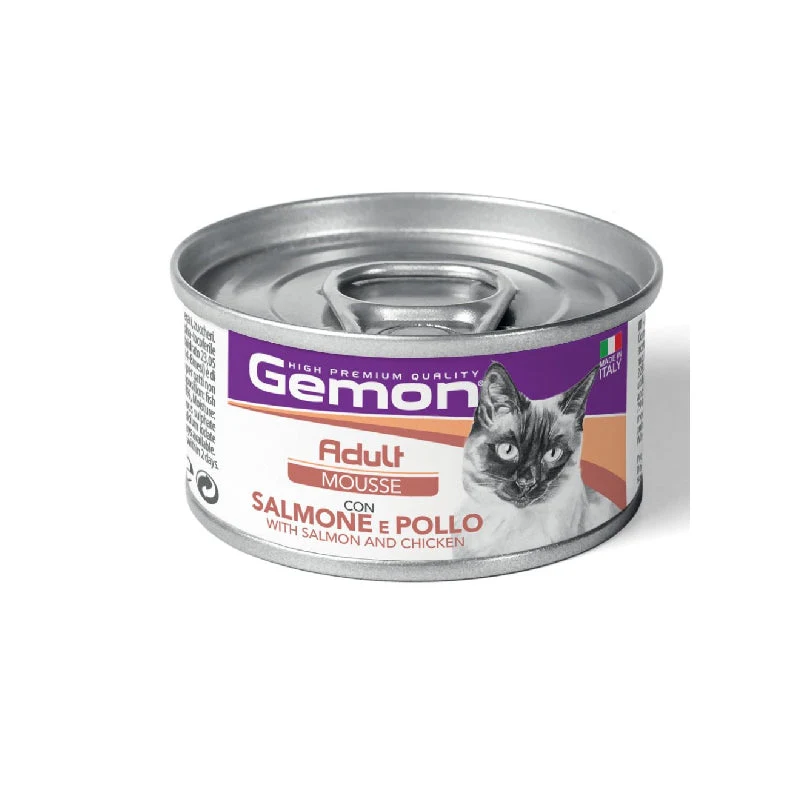 Gemon Mousse Adulto Salmón/Chicken