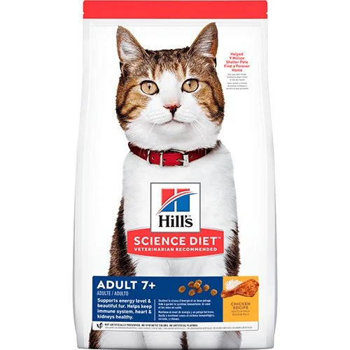 Hills Gato Mature 7+ - Gatos Senior