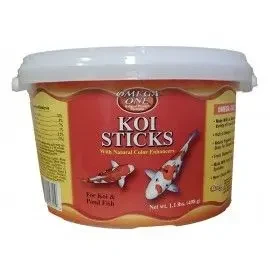 Alimento para peces koi