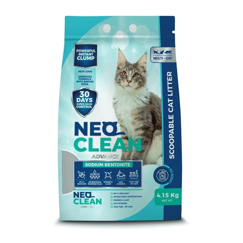 Neo Clean Arena - Bentonita Sódica con Control de Olores