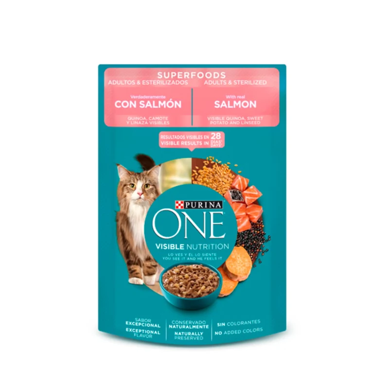 One Gato Adulto Esterilizado Salmon