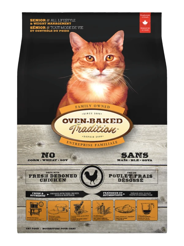 Oven Baked Tradition Pollo Control De Peso Para Gato Adulto