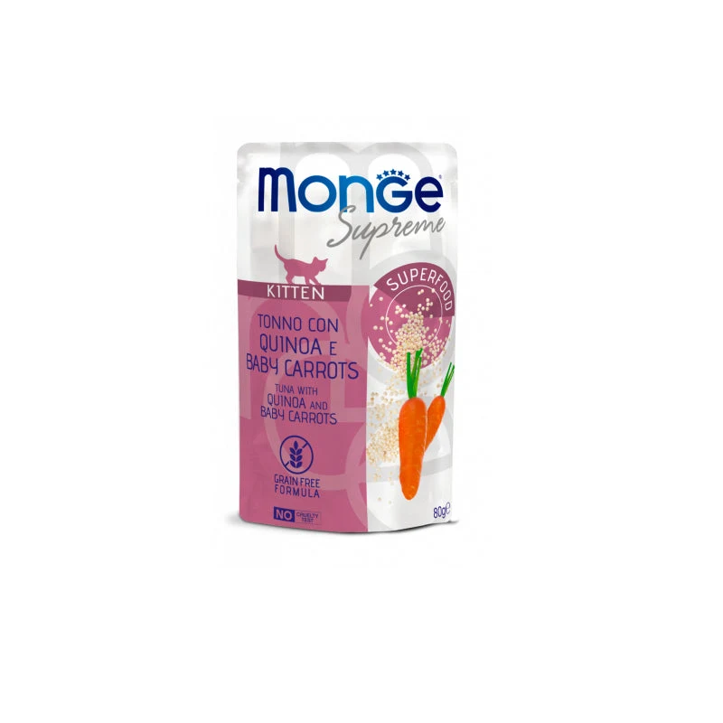 Pouch Supreme Kitten Atún Carrots