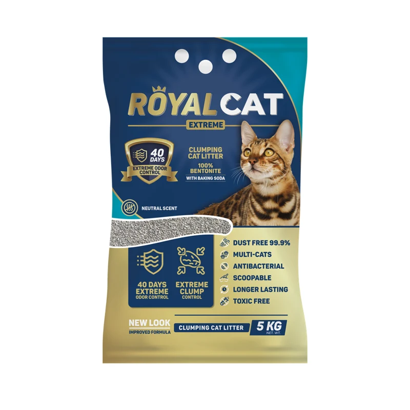 Royal Cat Scoopable Arena Para Gatos x 5 Kg (Sin Olor)