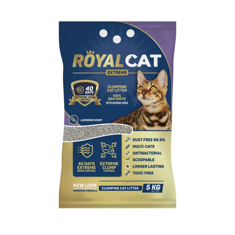 Scoopable Arena Para Gatos x 5 Kg (Olor Lavanda)