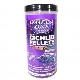 Super Color Cichlid Pellets 226Gr Omega One Peces Ciclidos