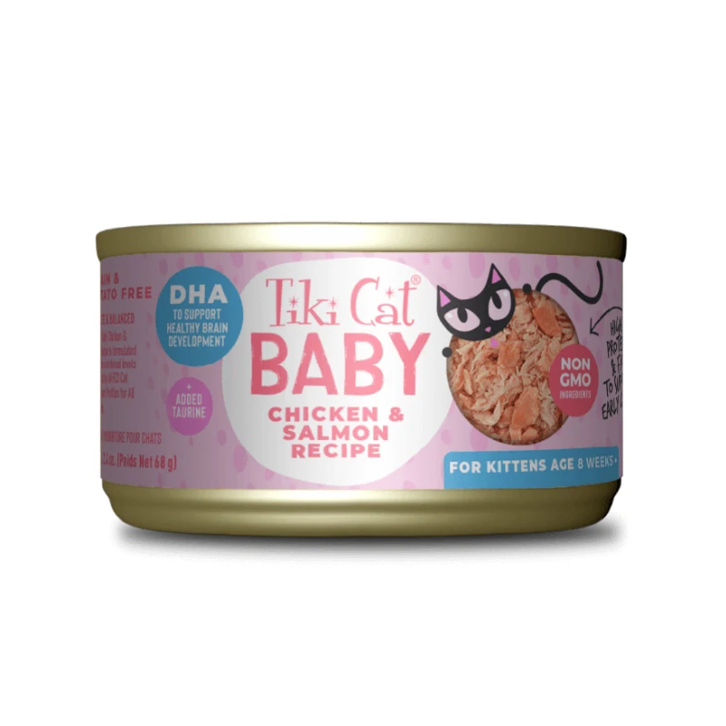 Tiki Cat Baby de Pollo y Salmón para Gatitos