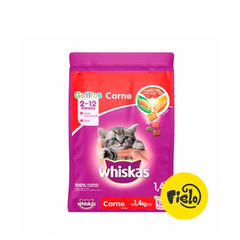 Whiskas Gatitos Sabor a Carne