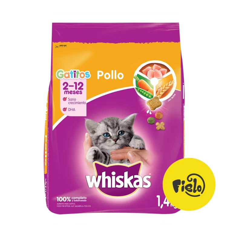 Whiskas Gatitos Sabor a Pollo