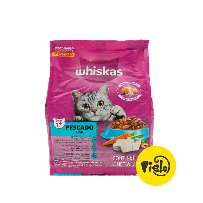 Whiskas Gatos Adultos Sabor a Pescado