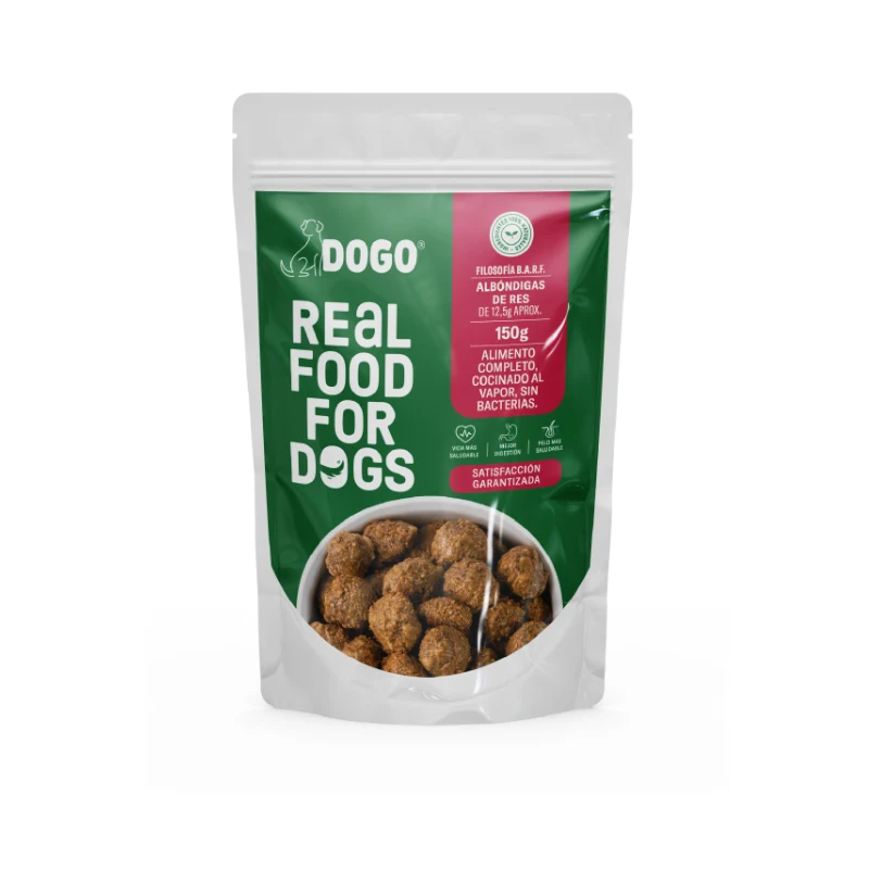 Alimento Húmedo para Perro Dogo Res 150 Gr