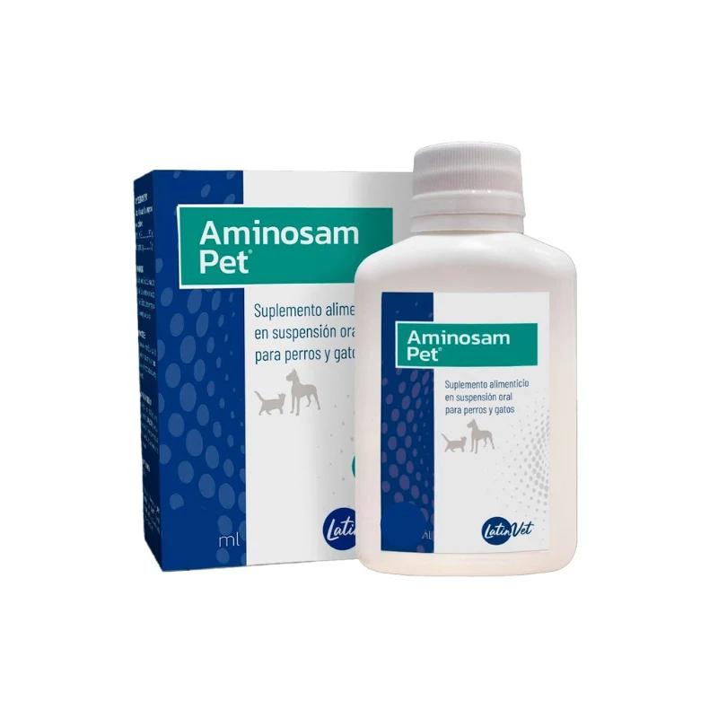 Aminosam Pet Oral Hepatoprotector para Perros y Gatos