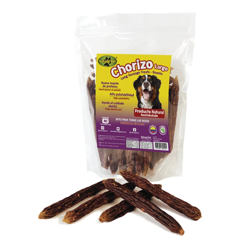 Chorizo Natural Pet x 40 Und