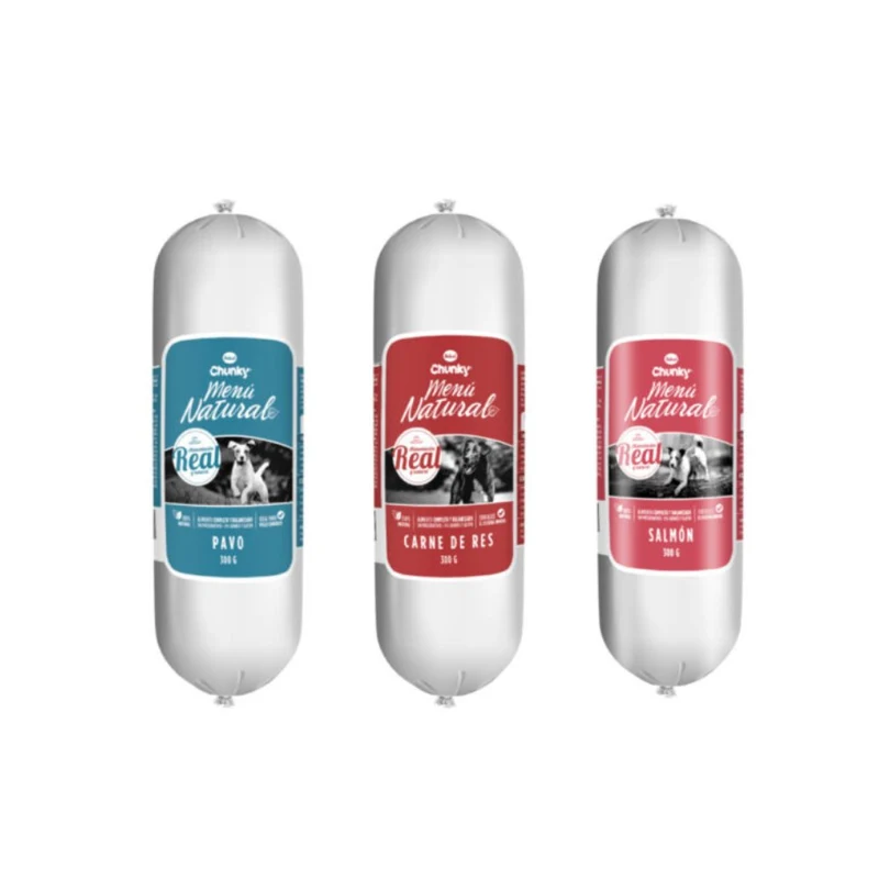 Chunky Barra Menú Natural Perro 300 g