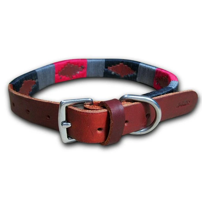 Collar Tejido Para Perro Talla L (Color Roble)