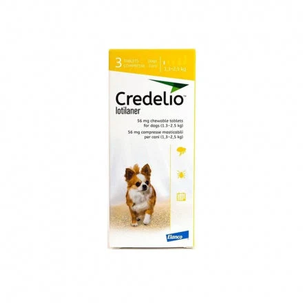Credelio 56.25 Mg Perros de 1.3 a 2.5 kg