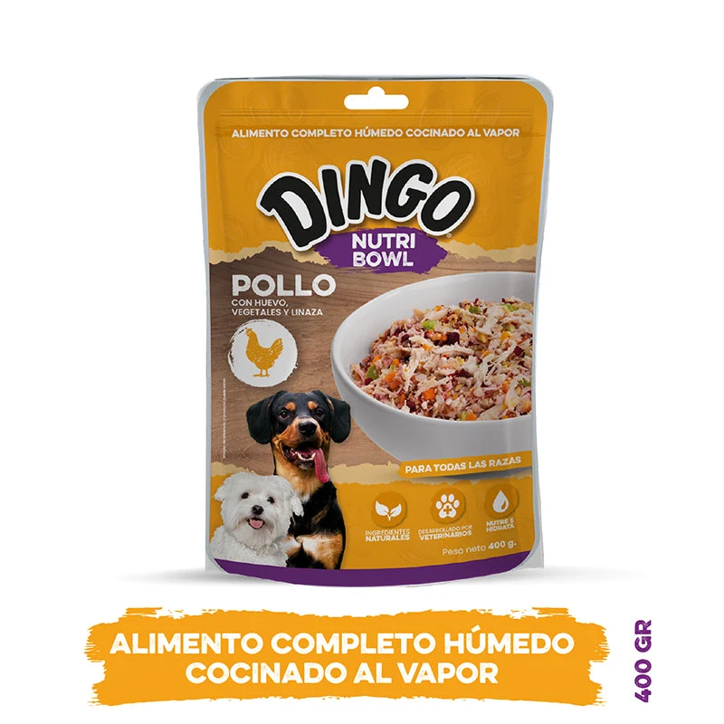 Comida humeda con salmón para perros