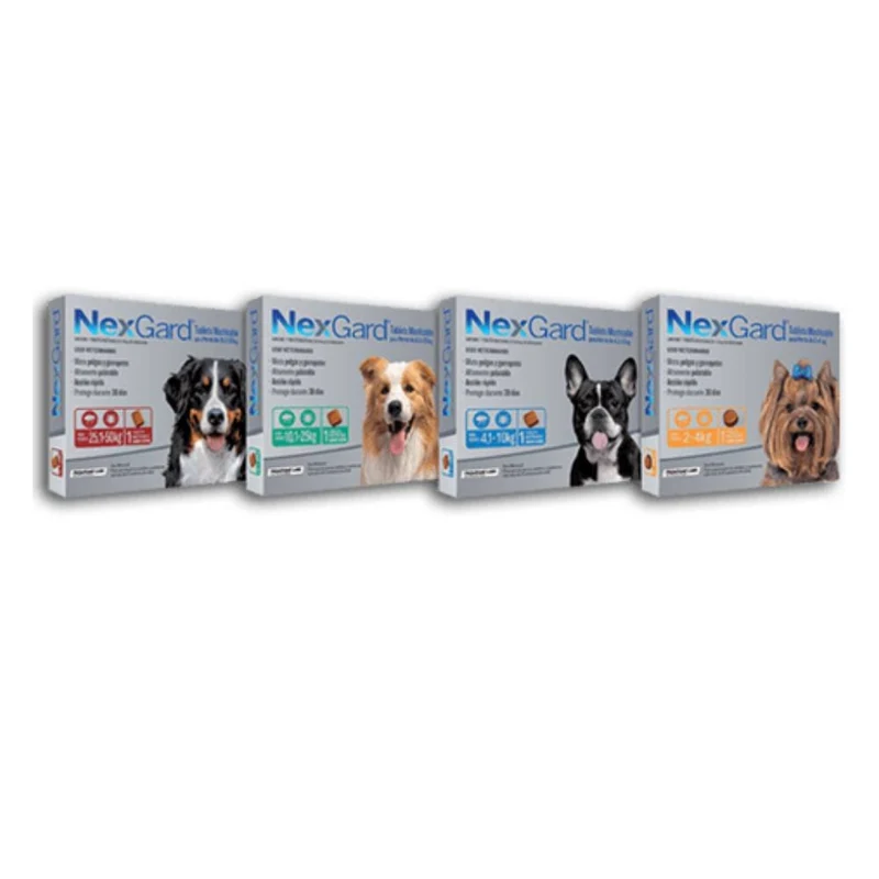 NexGard Tableta Masticable para Perros