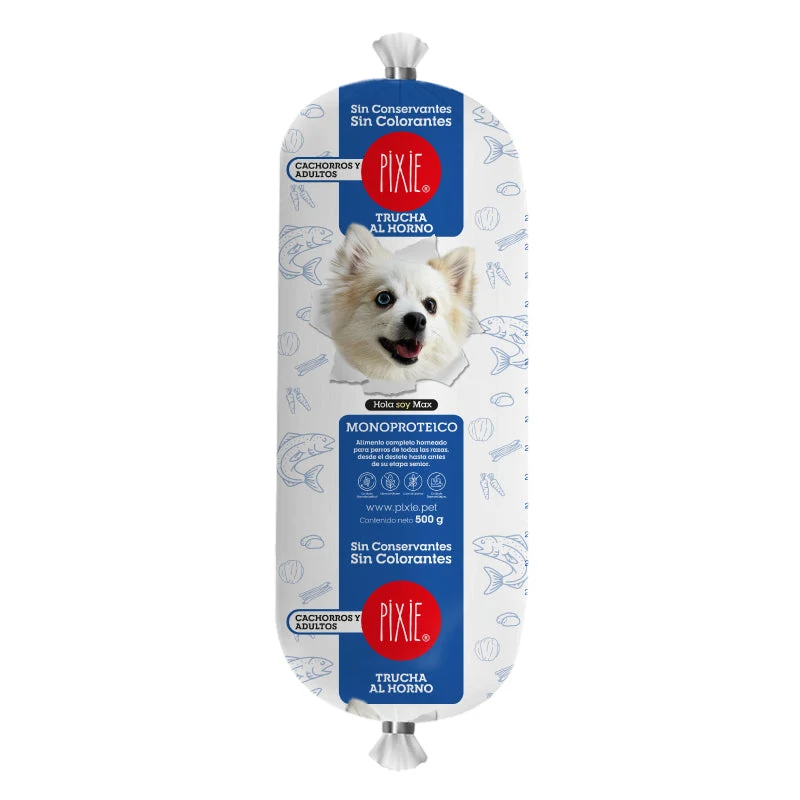 Pixie de Trucha para Perros Cachorros Y Adultos x 500 g