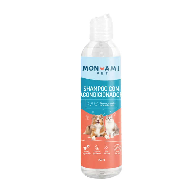 Champús con acondicionador para perros