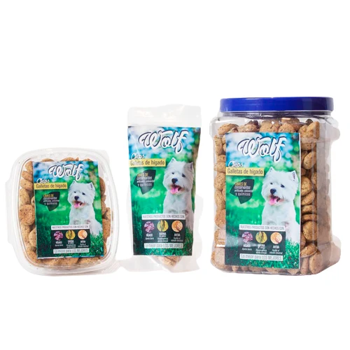 Wolf Chips Snacks Naturales De Hígado