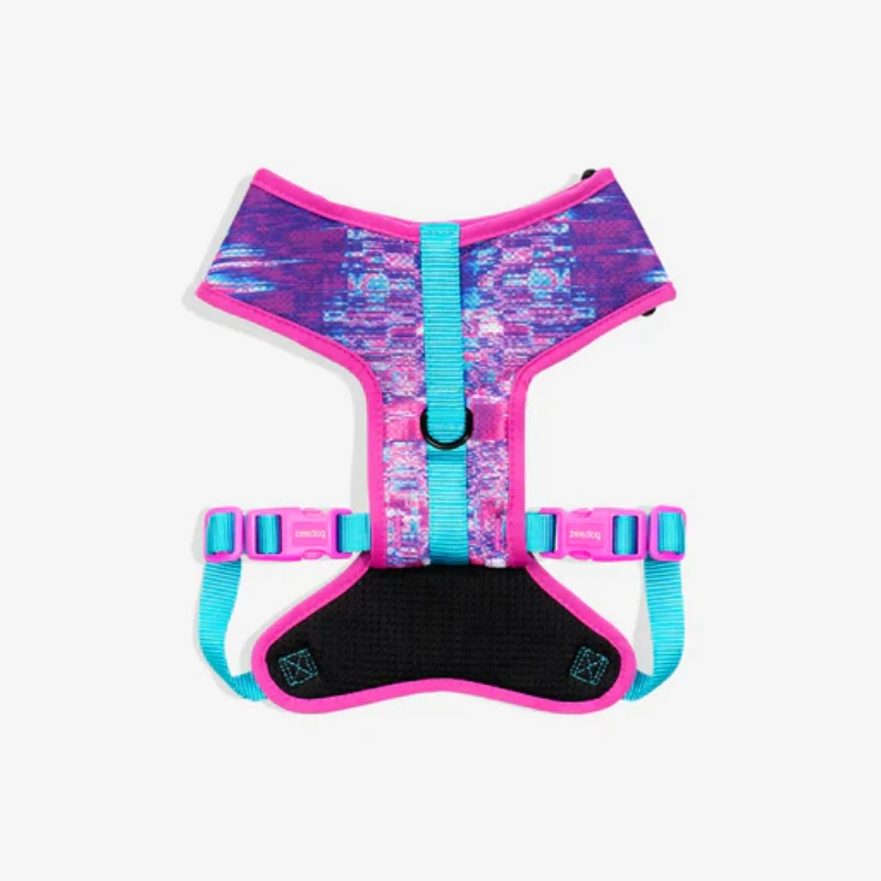 Zeedog Glitch Error 502 Adj Air Mesh Harnes Arnés para Perros