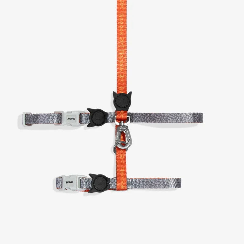 Zeedog Suede Harness + Leash Set Arnés + Correa para Perros